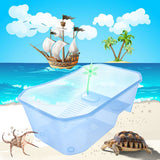 Reptile,Turtle,Tortoise,Vivarium,Aquarium,Basking,White
