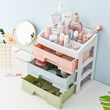 Plastic,Storage,Drawer,Dustproof,Cosmetic,Storage,Makeup,Desktop,Organizer,Dressing,Table,Shelf