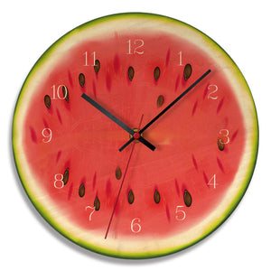 Loskii,APC013,Creative,Fruit,Clock,Clock,Quartz,Clock,Office,Decorations