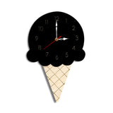Cartoon,Creative,Clock,Living,Acrylic,Cream,Children's,Clock
