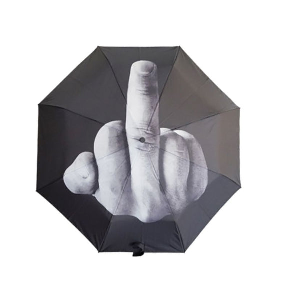 Creative,Middle,Finger,Umbrella,Women,Parasol,Umbrella,Impact,Umbrella