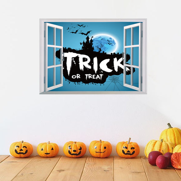 Miico,FX7501,Trick,Treat,Halloween,Sticker,Cartoon,Sticker,Halloween,Decoration,Decoration