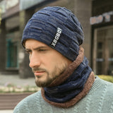 Velvet,Thickness,Winter,Outdoor,Protection,Headgear,Scarf,Knitted