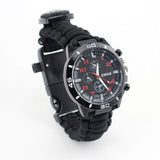 Multifunctional,Compass,Fishing,Survival,Watch,Bangle,Parachute,Outdooors,Survival