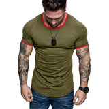 Summer,Fashion,Multicolor,Cotton,Color,Simple,Male's,Casual,Shirt