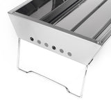45x24x7.5cm,Stainless,Steel,Grill,Outdoor,Stainless,Barbecue,Portable,Camping,Barbecue,Grill,Multifunction,Stove