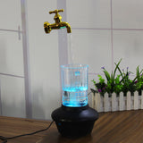 Magic,Faucet,Color,Nightlight,Water,Floating,Fountain,Faucet,Light