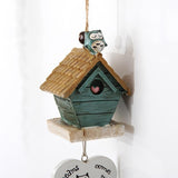 House,Chimes,Resin,Strap