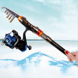 ZANLURE,Strong,Carbon,Fiber,Ultralight,Telescopic,Fishing,Outdoor,Spinning,Fishing