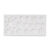 Christmas,Snowflake,Silicone,Baking,Fondant,Chocolate,Decorations