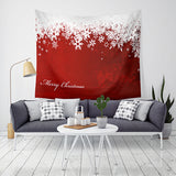 Loskii,Christmas,Tapestry,Santa,Print,Hanging,Tapestry,Decor,Christmas,Decorations
