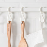 10Pcs,Shape,Double,Hooks,White,Clothes,Hanger,Bathroom,Kitchen,Bedroom,Xiaomi,Youpin