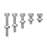 Suleve,M3SS6,210Pcs,Socket,Screws,Assortment,Stainless,Steel