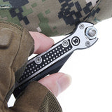 KT301,148mm,Stainless,Steel,Pocket,Folding,Blade,Multifunctional,Wrench,Outdoor,Survival,Tools