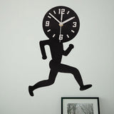 Emoyo,ECY041,Runing,Pattern,Clock,Clock,Office,Decorations