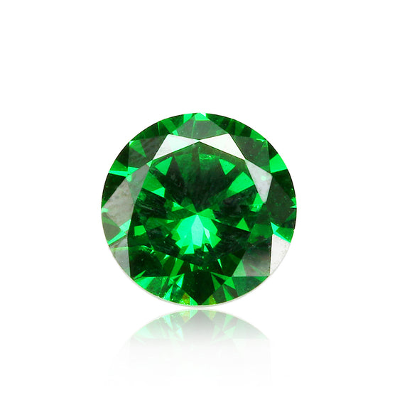 3.15ct,Natural,Mined,Green,Emerald,Round,Loose,Gemstone,Jewelry,Decorations