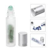 10Pcs,Frosted,Glass,Crystals,Essential,Gemstone,Roller,Inside,Bottle