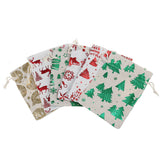 50Pcs,Styles,Christmas,Candy,Pouches,Drawstring,Wedding,Party