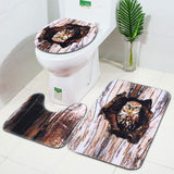 Bathroom,Washable,Carpet,Animal,Bathroom,Toilet,Cover