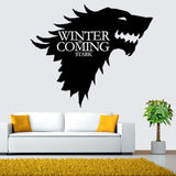 Thrones,Stark,Family,Emblem,Stickers,Engraved,Stickers