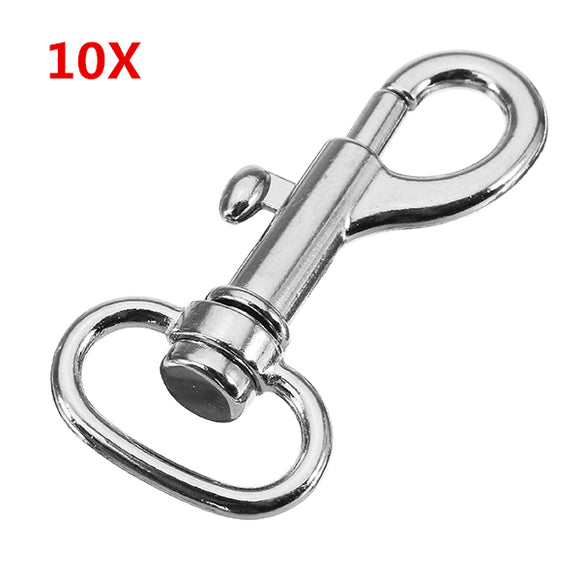 10Pcs,Silver,Alloy,Swivel,Trigger,Clasp