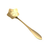 KCASA,Flower,Shape,Stainless,Steel,Coffee,Sugar,Spoon,Spoon,Cream,Tableware