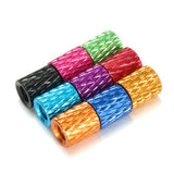 Suleve,M3AS15,50Pcs,Knurled,Standoff,Aluminum,Alloy,Anodized,Spacer,MultiColor