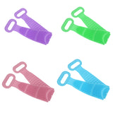Silicone,Scrubber,Exfoliating,Loofah,Shower,Towel,Brush,Strap