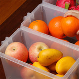 Stackable,Sealed,Handles,Refrigerator,Cabinet,Kitchen,Storage,Container,Boxes,Baskets