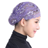 Women,Muslim,Shiny,Coverings,Headscarf,Islamic,HeadWear,Scarf,Hijab,Undercaps