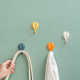 Balloon,Shape,Hooks,Hanging,Seamless,Strong,Adhesive,Kitchen