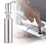 Sliver,Stainless,Steel,Liquid,Dispenser,Bathroom,Kitchen,Bottles