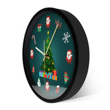 Christmas,Decorative,Clock,Silent,Quartz,Christmas,Trees,Watch,Interior,Decor