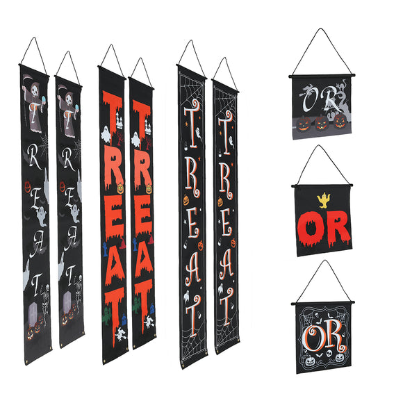 Banner,Curtain,Ghost,Festivals,Couplet,Outdoor,Decoration