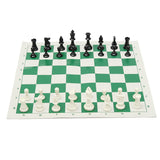 Tournament,Chess,Plastic,Pieces,Green,Outdoor,Travel,Camping