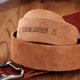 Genuine,Leather,Men's,Casual,Waistband,Waist,Strap,Smooth