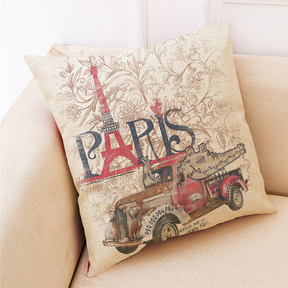 Concise,Style,Printed,Cotton,Pillow,Square,Decoration,Cushion,Cover