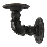Vintage,Retro,Black,Industrial,Shelf,Bracket,Decoration,Storage,Holders