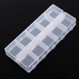 Grids,Transparent,Storage,Parts,Components,Container,Assortment,Organizer