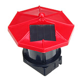 Solar,Powered,Lighthouse,Statue,Rotating,Garden,Outdoor,Light,Decor