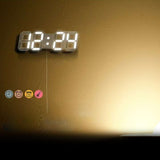 Loskii,Creative,Charging,Digits,Display,Adjustable,Brightness,Alarm,Clock