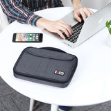 Double,Layer,Multifunction,Digital,Storage,Cable,Charger,Earphone,Organizer