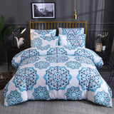 Bedding,Bohemian,National,Style,Quilt,Cover,Pillowcase,Queen