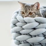 Knitted,Puppy,Pillow,House,House