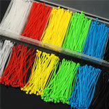 Suleve,900pcs,100x2mm,Locking,Nylon,Cable,Colors