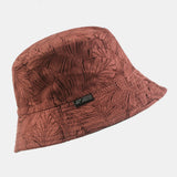 Unisex,Plant,Printing,Stylish,Summer,Outdoor,Visor,Short,Bucket