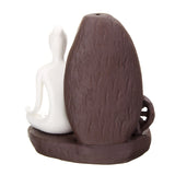 Ceramic,Waterfall,Backflow,Smoke,Incense,Burner,Censer,Holder,Decorations,Cones