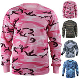 Hunting,Sleeve,Camouflage,Fitness,Shirt,Sports,Pullover