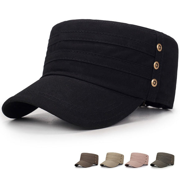Women,Solid,Color,Cotton,Sunshade,Casual,Outdoors,Adjustable