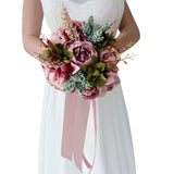 Wedding,Bridal,Bouquets,Handmade,Artificial,Flowers,Decorations,Bride,Accessories